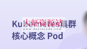 Kubernetes集群核心概念 Pod