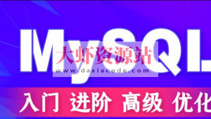 Mysql优化高级技巧、经典案例与专题 61课